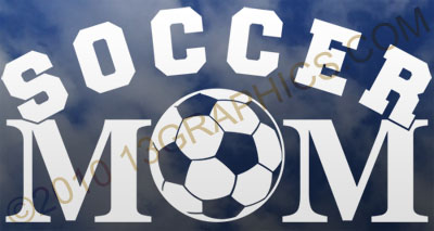 Soccer mom window sticker decal Vinyl sticker decal